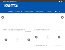 Tablet Screenshot of kemstv.com